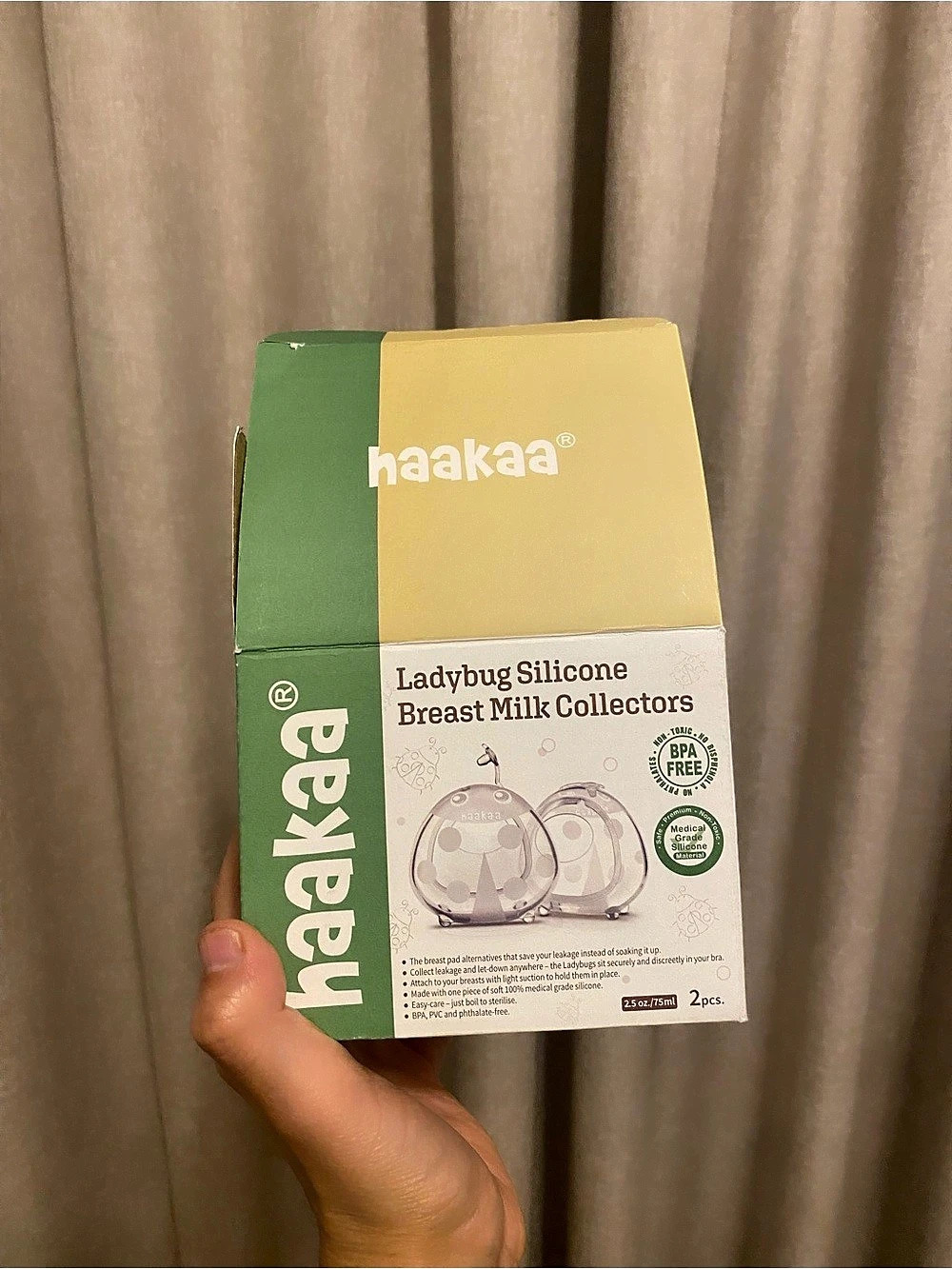haakaa Ladybug Silicone Breast Milk Collectors Silicone Breast Milk Collectors